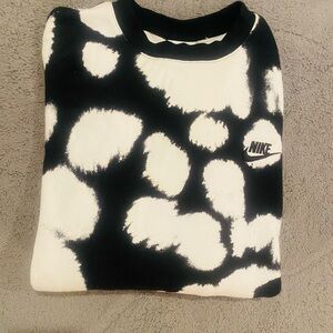 Nike Monochrome Patterned Sweatshirt